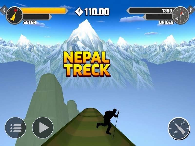 Nepal Trek Challenge Game Screenshot
